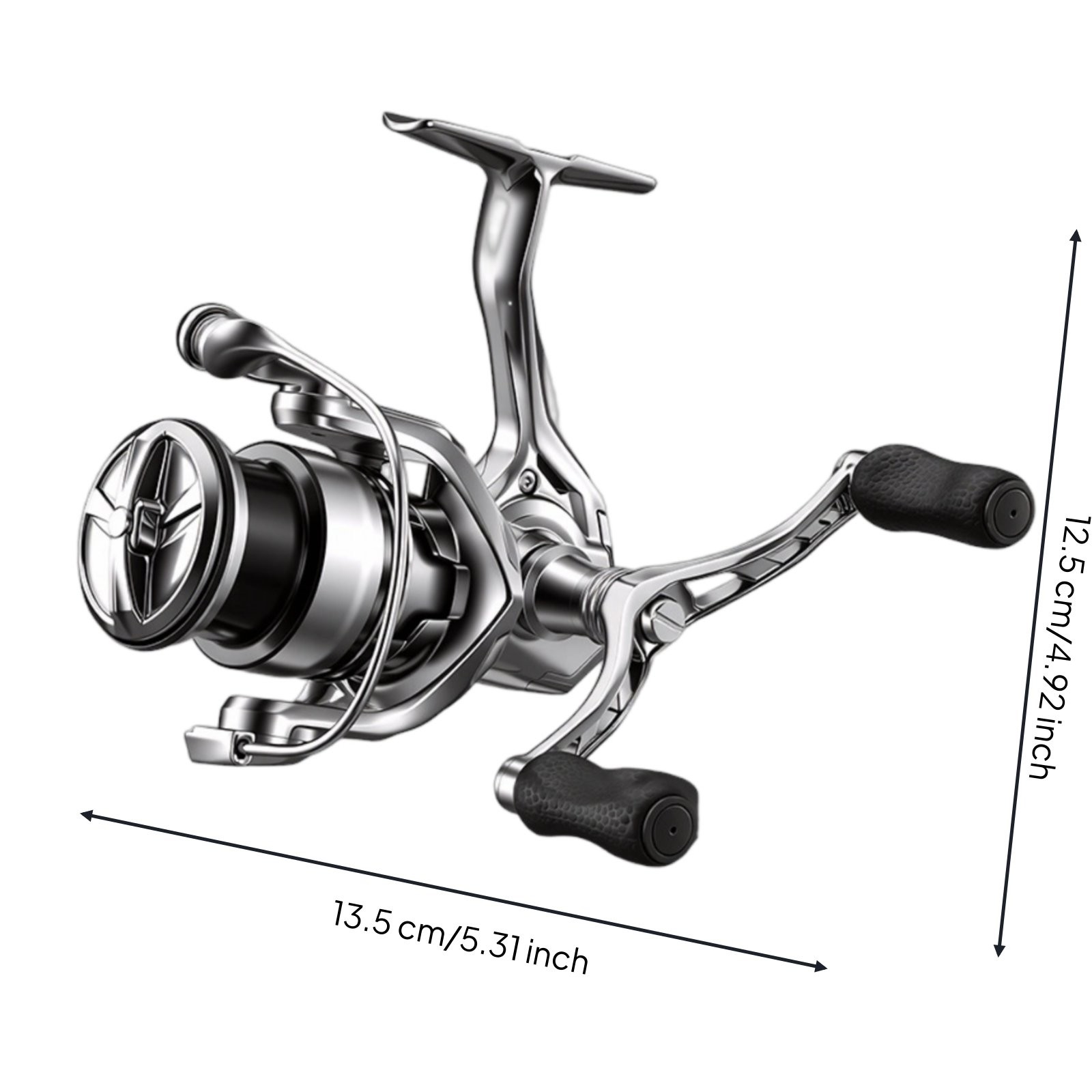 Compact Rotating Reel Dense Line Lay Compact Lure Fishing Reel Consistent Drag