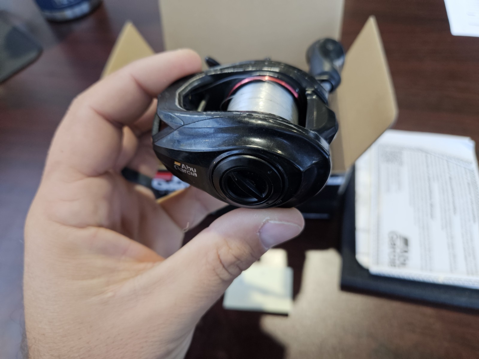 Abu Garcia Ambassadeur Revo 4 SX Baitcasting Reel R/H 10BB 6.6:1 Black in Box