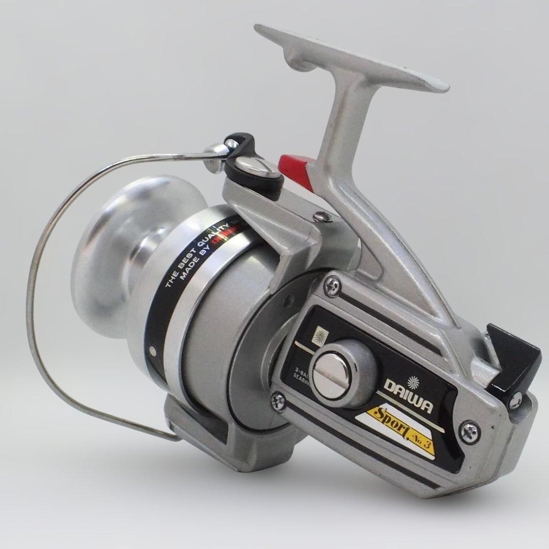 Daiwa Sport No.3 Spinning Reel 3 Ball Bearing Vintage Gear Ratio 4.51