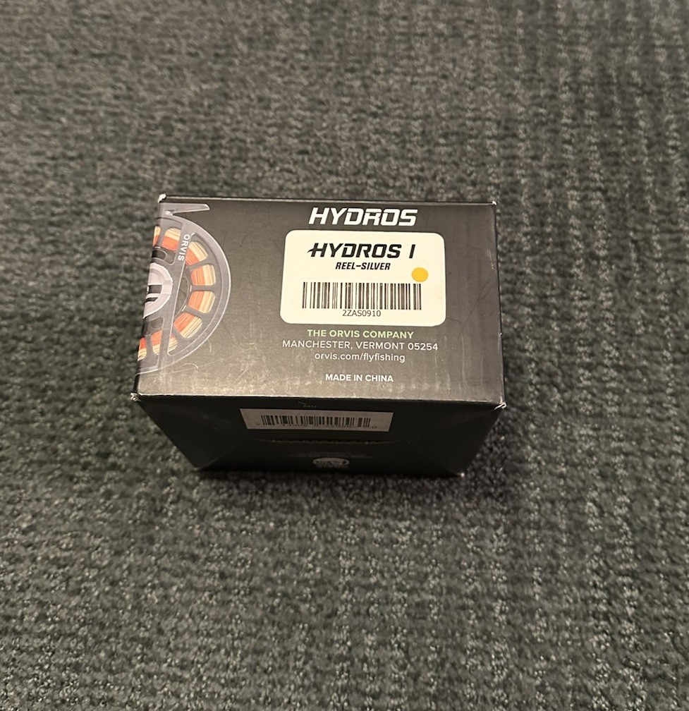 Orvis Hydros I Silver Fly Reel. New