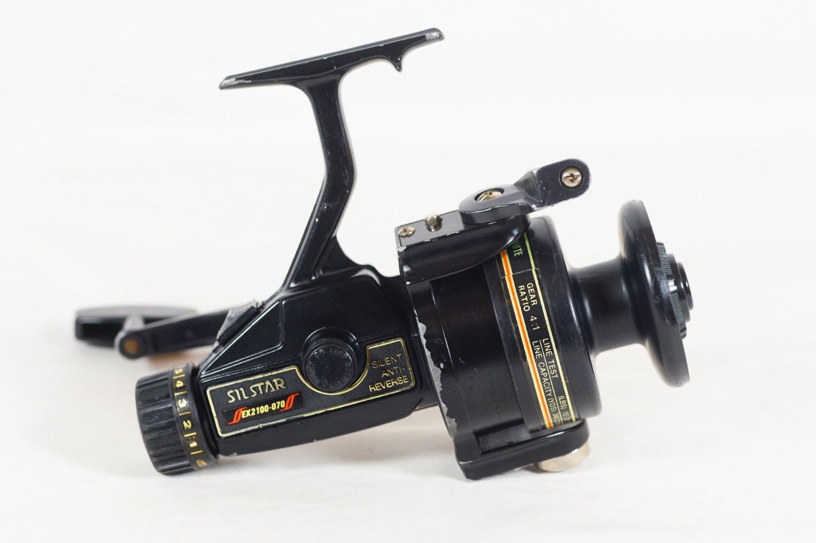 Vintage SILSTAR EX2100-070 Graphite Freshwater Spinning Reel