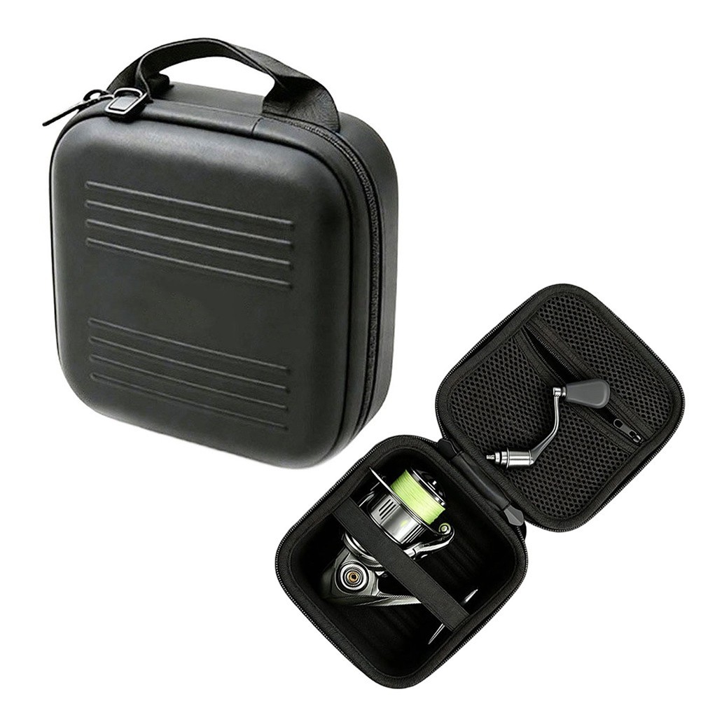 Fishing Reel Case Portable Tackle Storage For Rainy Weather Hard Eva Shell