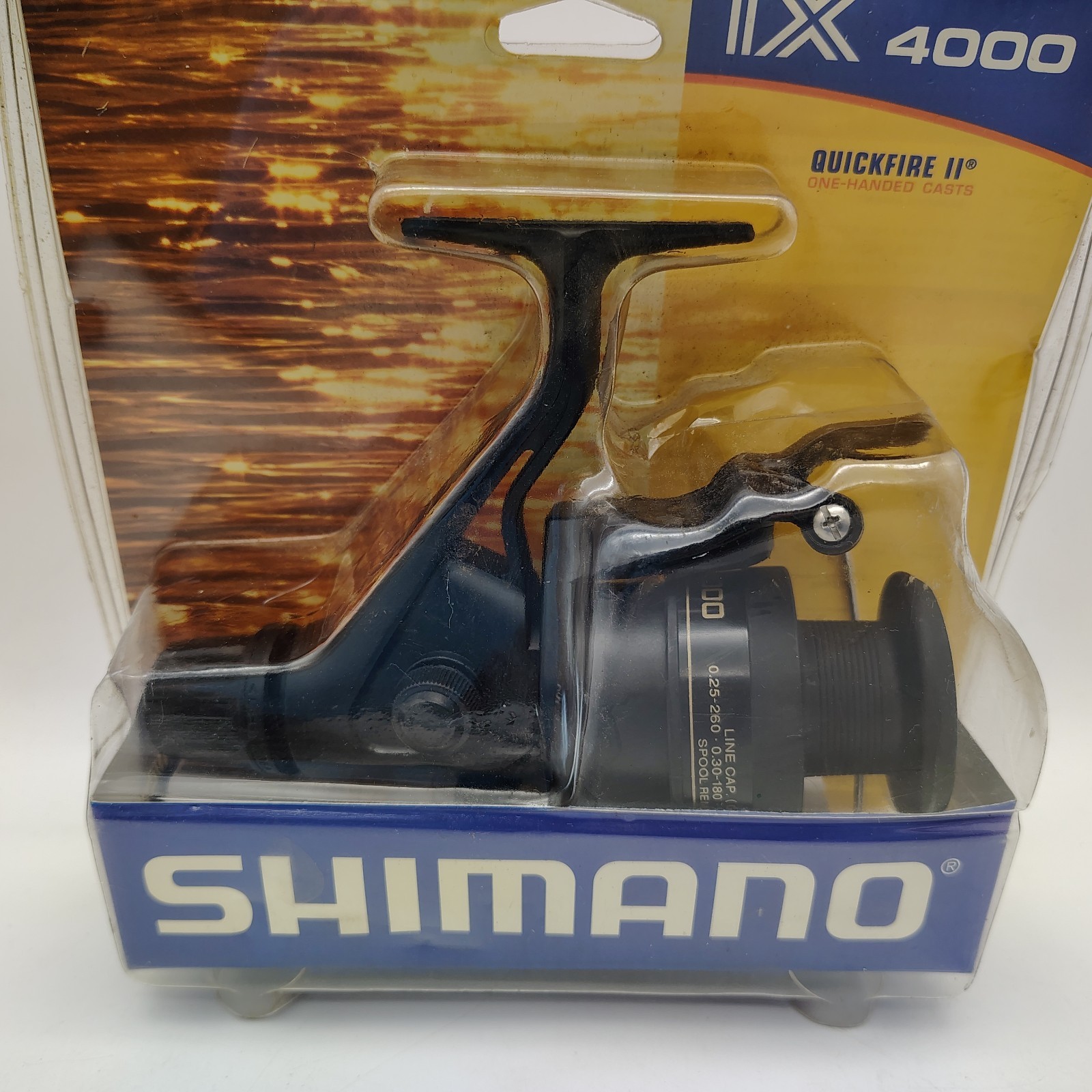 SHIMANO IX R4000 Spinning Reel 4000 Quick Fire II Trigger Cast Rear Drag Fishing