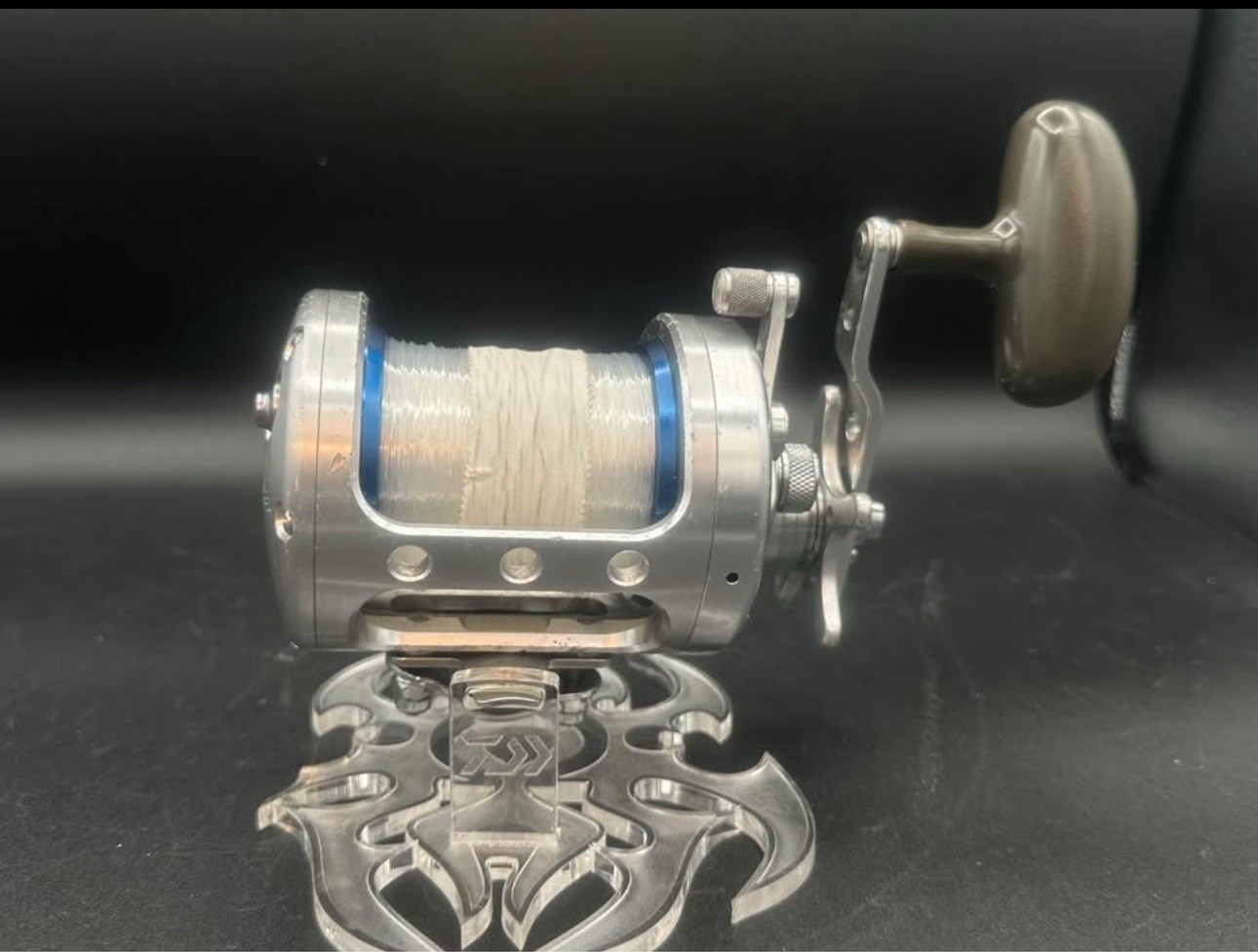 Daiwa Saltiga SD50 Fishing Reel with Monofilament Line Made In Japan 🇯🇵