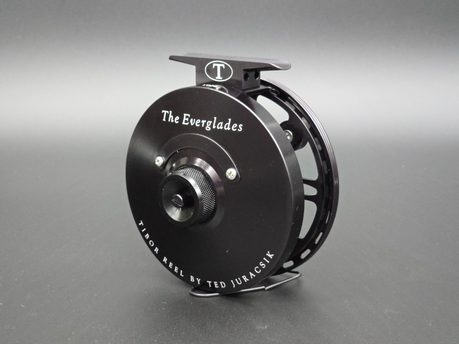 Tibor Everglades Fly Reel – Color Frost Black – New