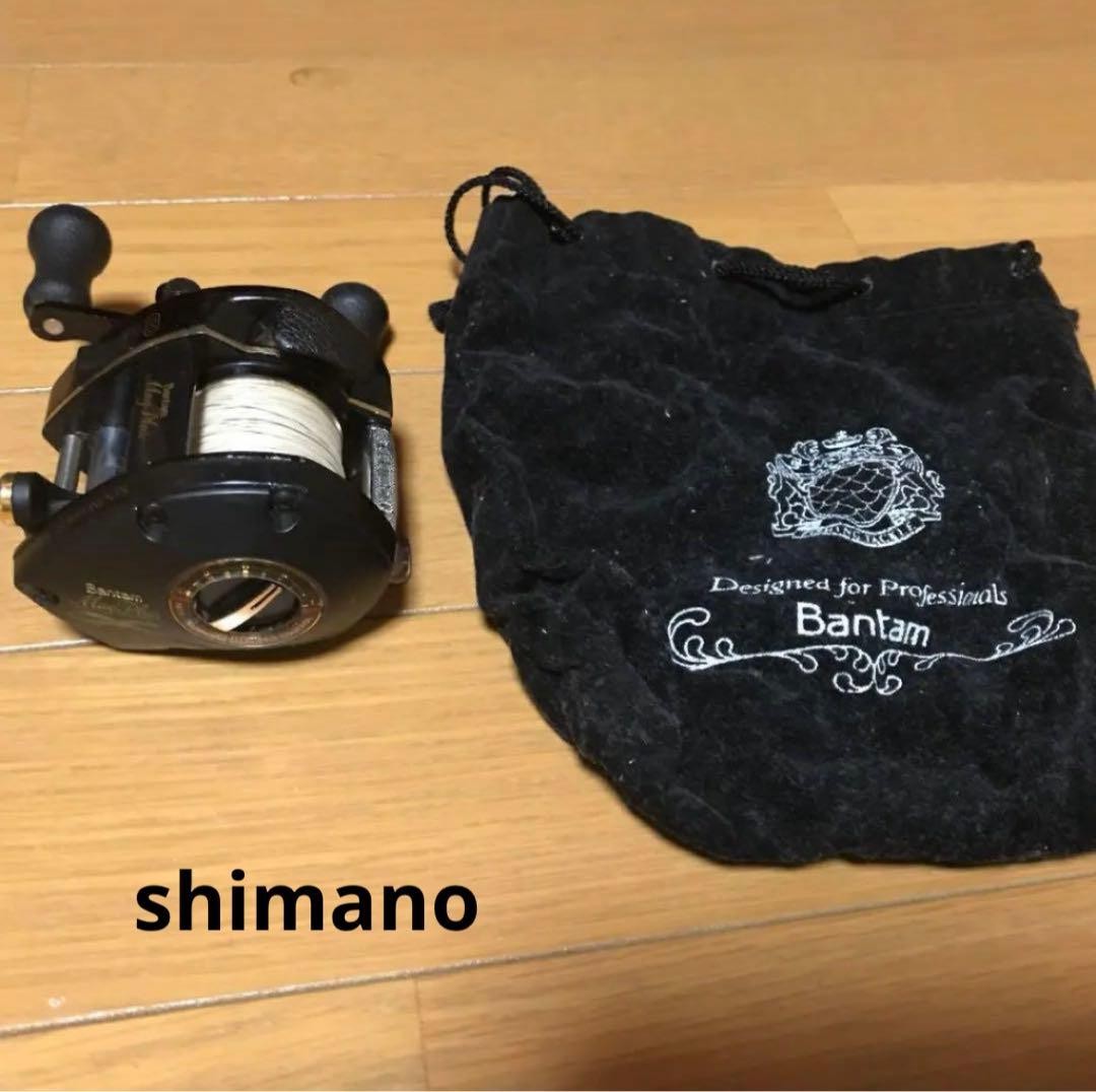 SHIMANO Bantam Magplus BMP I50 High-Quality Old Baitcasting Reel