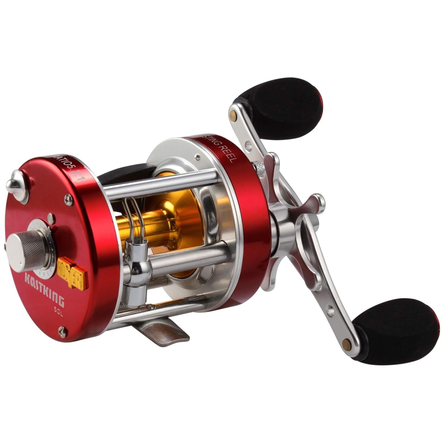 Aluminum Body Baitcasting Reel – 6/155 Line Capacity