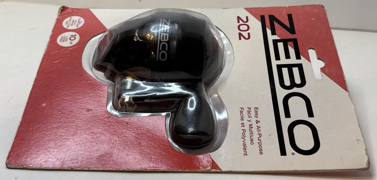 Zebco 202 Spincast Fishing Reel Size 30 Reel Right-Hand Retrieve Durable