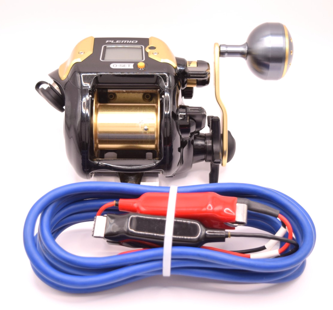 [Limited Edition] Shimano Plemio 3000 Gold Electric Fishing Reel w/ Power cord
