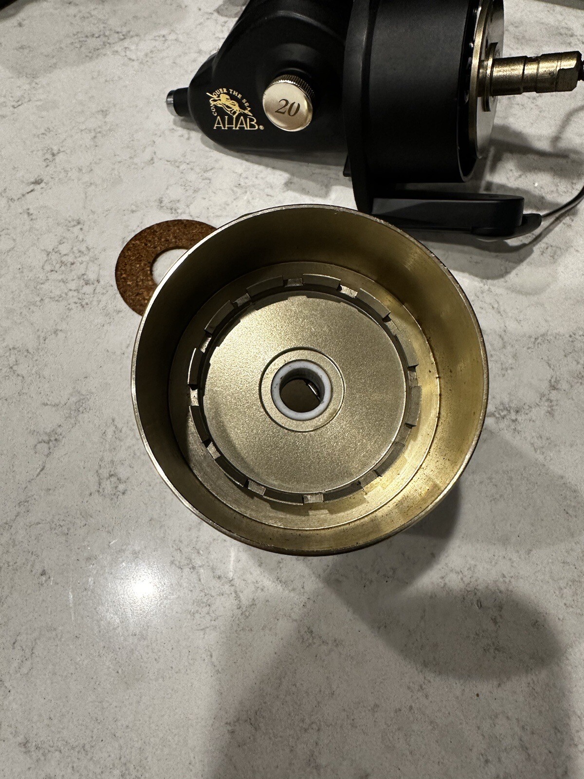 Fin-Nor AS20 Ahab Spinning Reel # 20(US Seller) Rare Find.