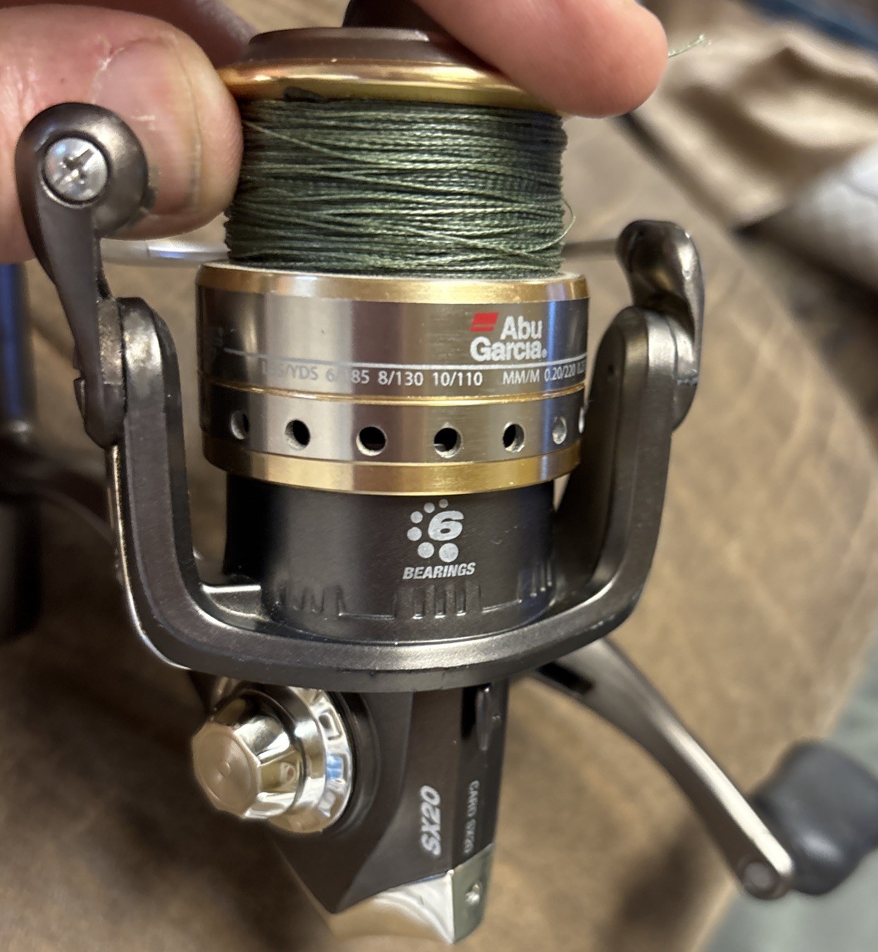 Abu Garcia Cardinal SX20 Lightweight Spinning Reel – Very Nice Condition