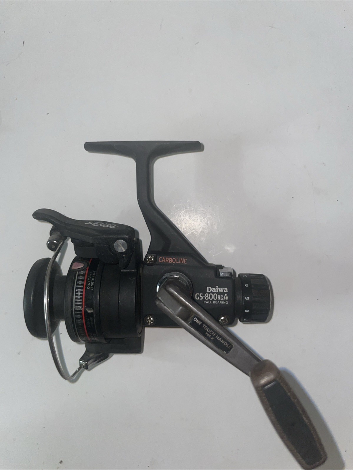 Daiwa Auto Cast GS-800 RDA Carbonline Spinning Reel, Graphite Spool, Japan