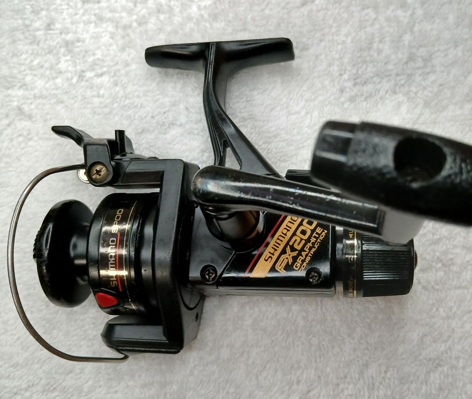 Shimano-Quickfire II FX200-Graphite Construction-Fishing Reel-Great Condition !