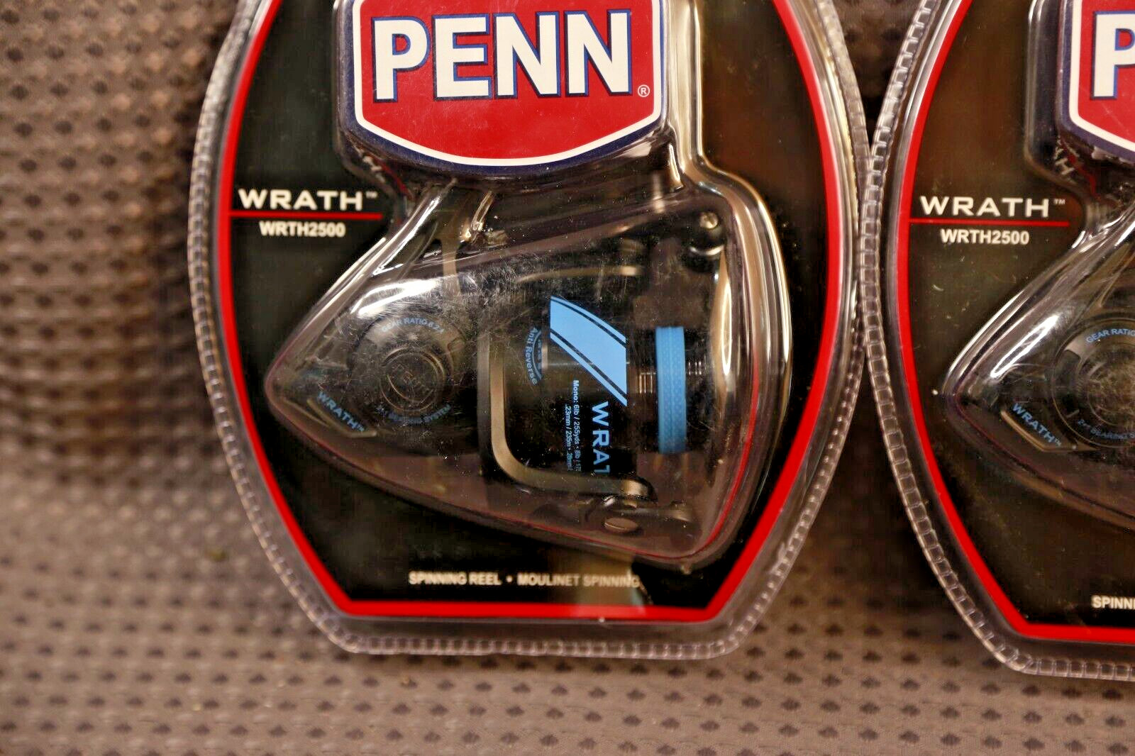 Wrath Reel Black/Blue 10.5 oz Brand: Penn