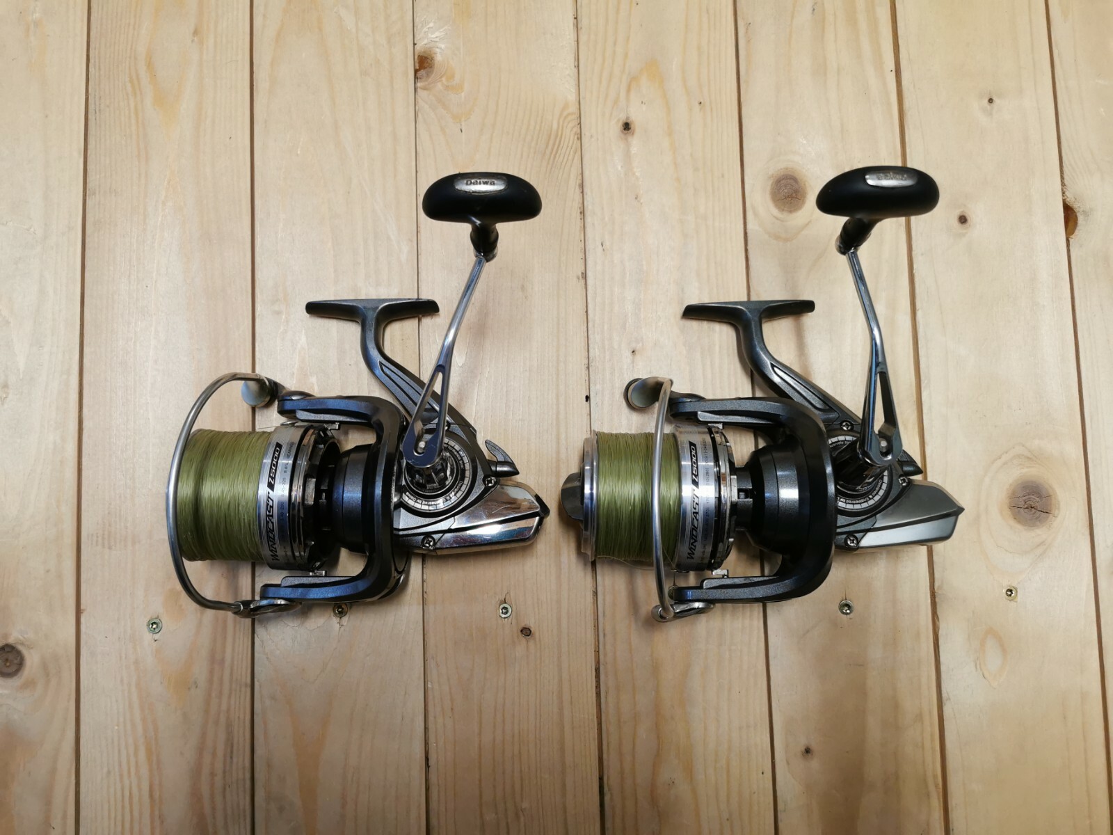 3× Daiwa Windcast Z 5000 Carp Reels Fishing Reels Carp Reels Fishing Tench