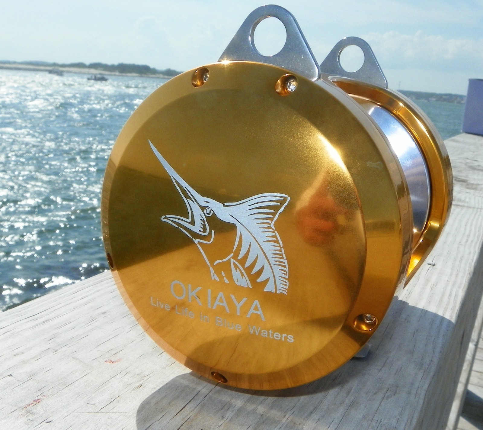 OKIAYA PRO NATIONAL 50W 2 Speed Reel with AXR Drag