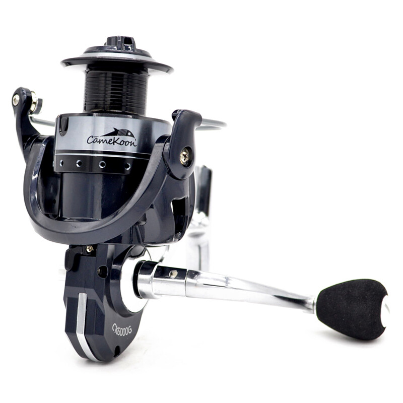Spinning Reel 5+1 Bearings Aluminum Body & Spool 28LB Max Drag Saltwater Fishing
