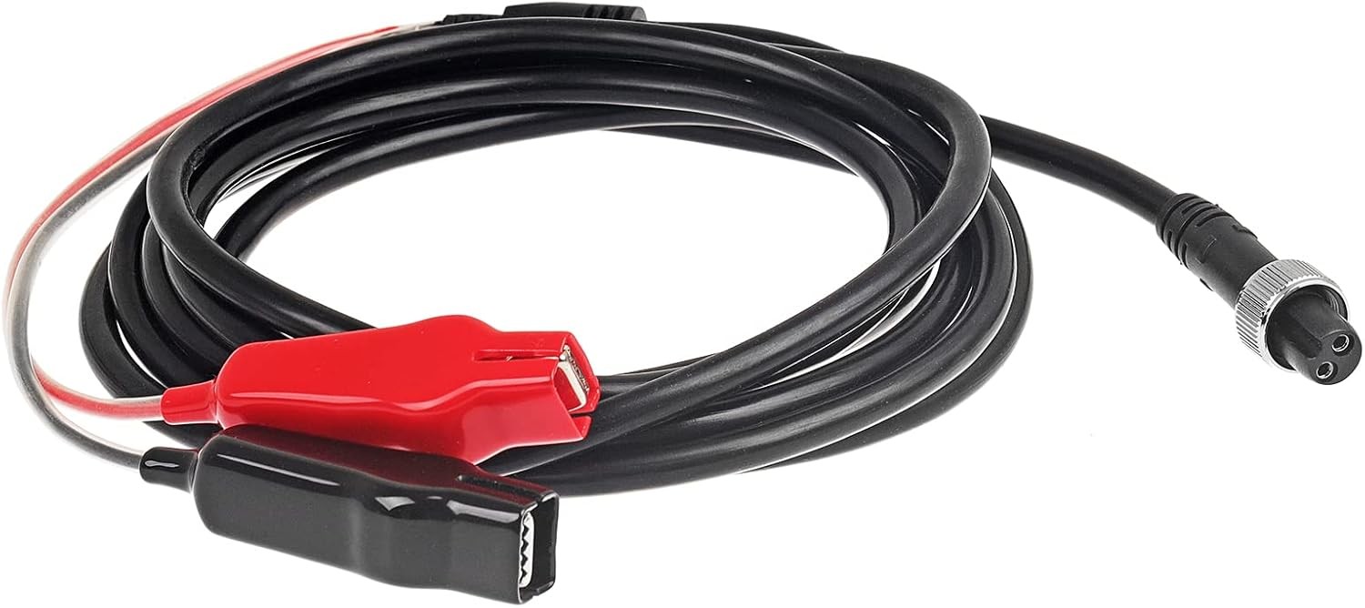 2Pcs 10Ft Electric Fishing Reel Power Cord Cable Power Cable Connecting Battery