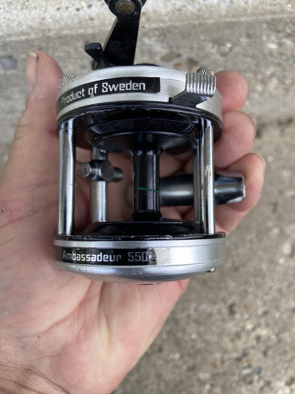 ABU GARCIA AMBASSADEUR 5500C BAITCAST REEL NICE CONDITION!!