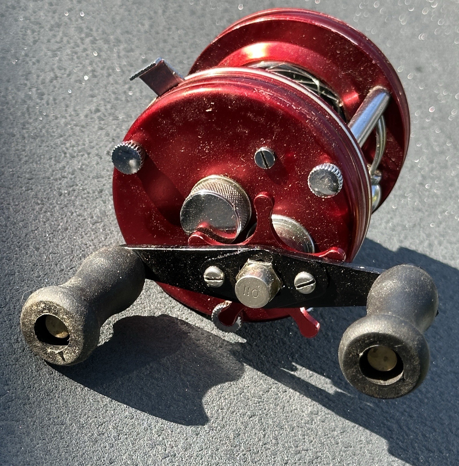 Abu Garcia Ambassadeur 5000 Reel Red Made In Sweden. see description !