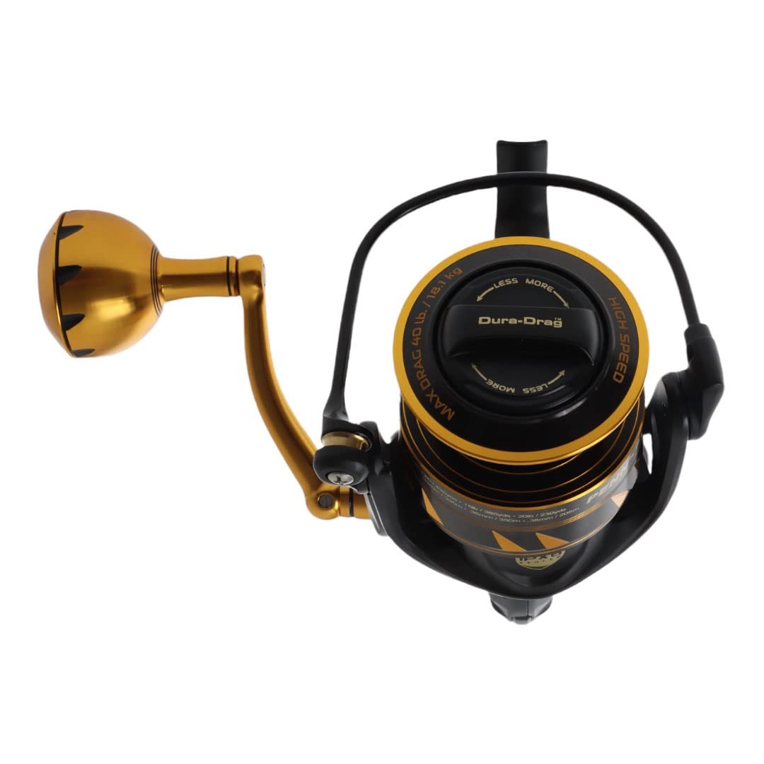 PENN SLAMMER IV 6500HS Spinning Reel New in Box Both Handed Metal Gold Black