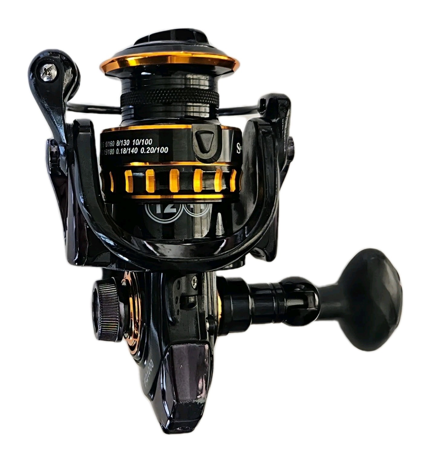 Sougayilang FQ1000 Spinning Reel W/Box 5.1:1 Gear Ratio 12+1 BB 8/130 Yds Mono