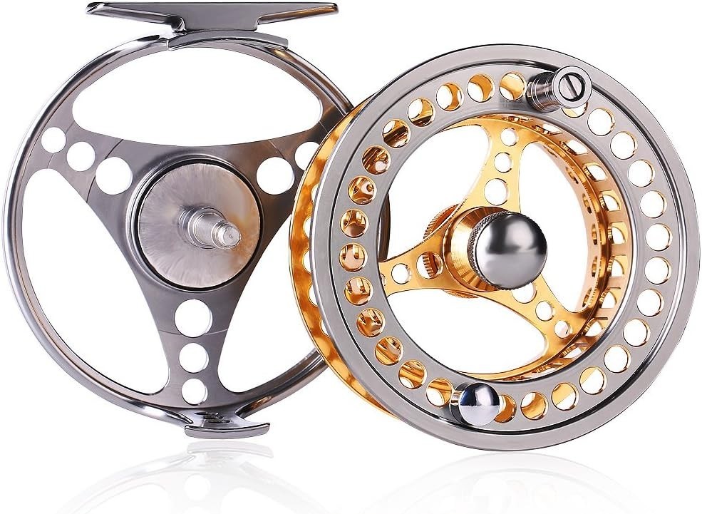 Lightweight CNC-Machined Fly Reel – 2+1BB, Ideal for Trout and Salmon Fishing