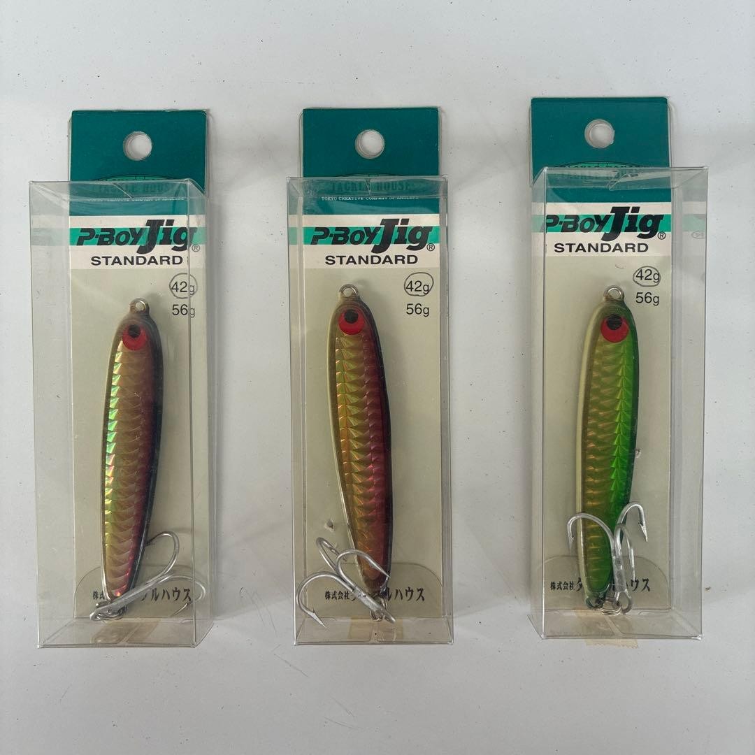 TACKLE HOUSE P-BOY Jig 42g Metal Jig 3pc Set