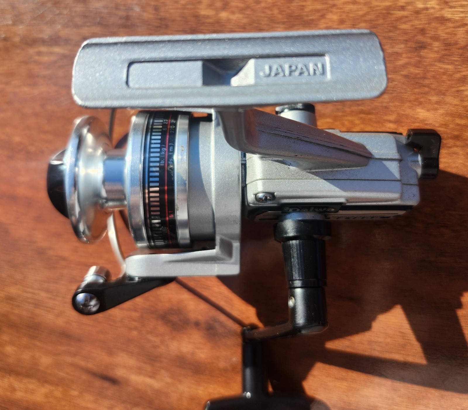 Vintage DAIWA Regal Silver RS1300 Spinning Fishing Reel Box Papers Nice Japan