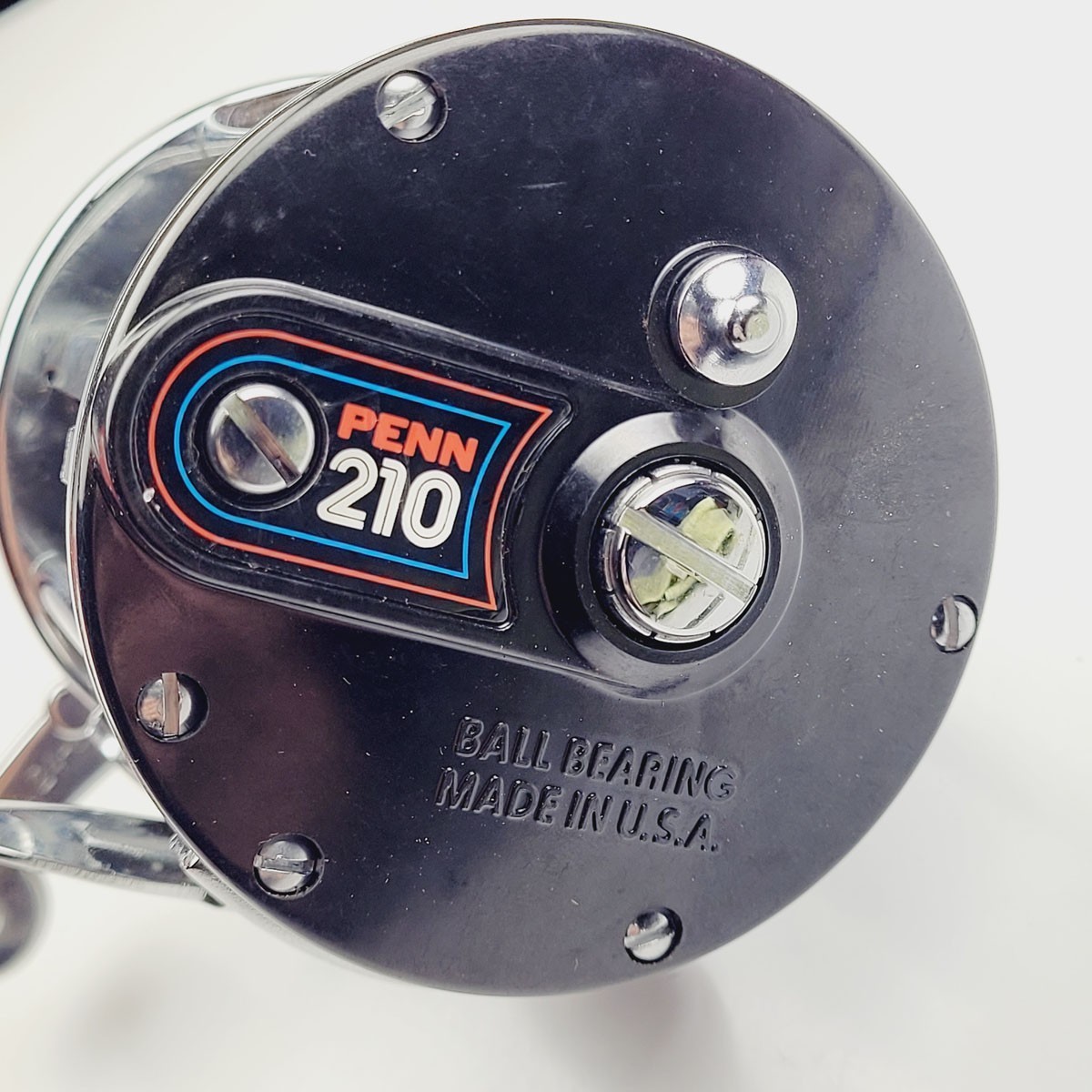 Penn 210L Reel -High Speed Boxed Ball Bearing Levelwind Black NIB NOS New in Box