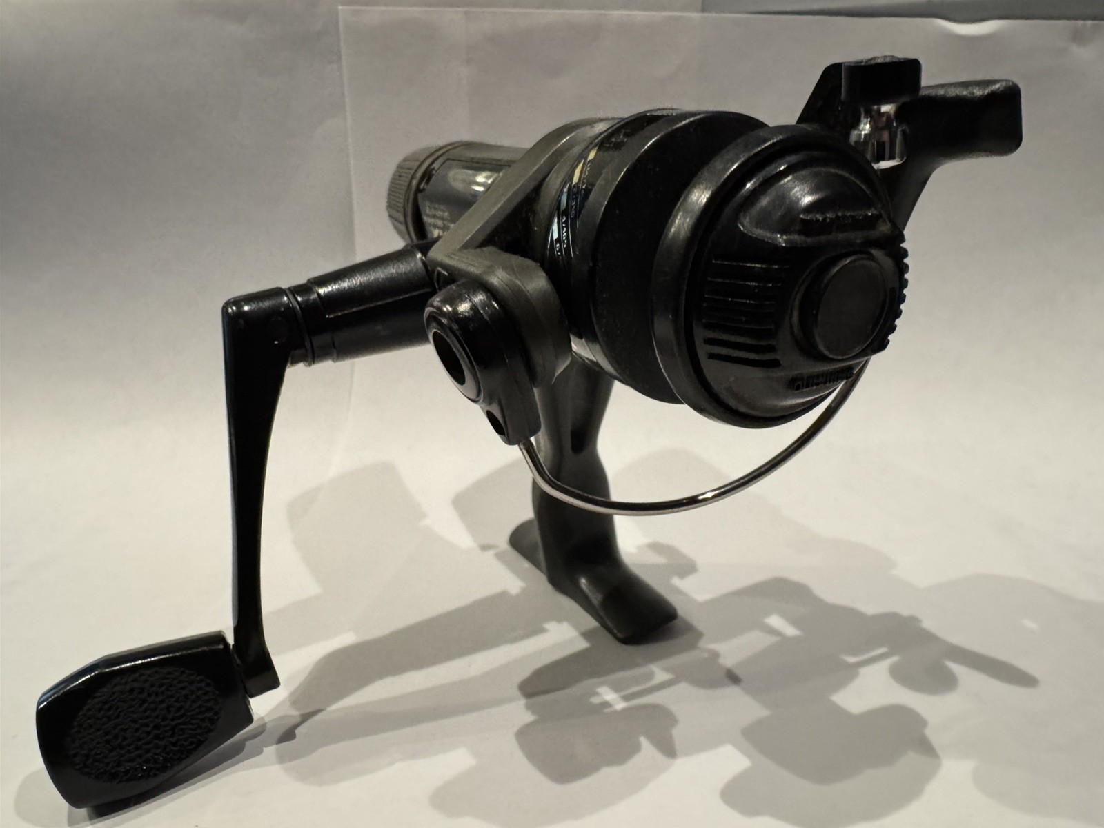 Vintage Shimano 100Q Quickfire II Spinning Reel – Graphite – Japan Made