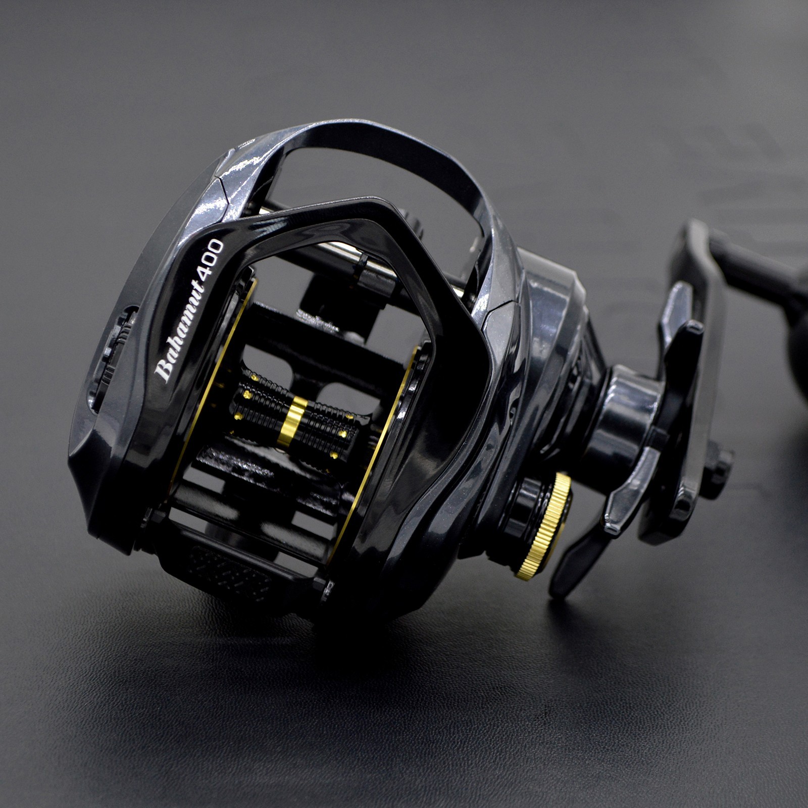 CAMEKOON Bahamut 400 Baitcaster Reel 35 LB Carbon Drag Saltwater Casting Fishing