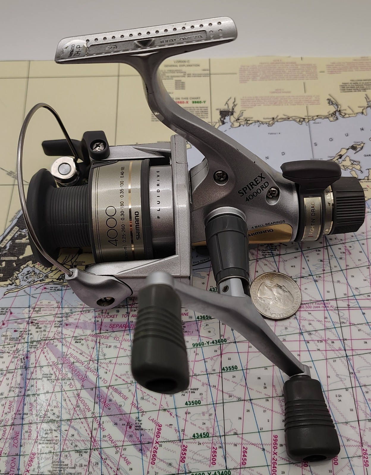 SHIMANO SPIREX 4000RD SPINNING FISHING REEL *BEST-4-MEDIUM ACTION *L@@K !!