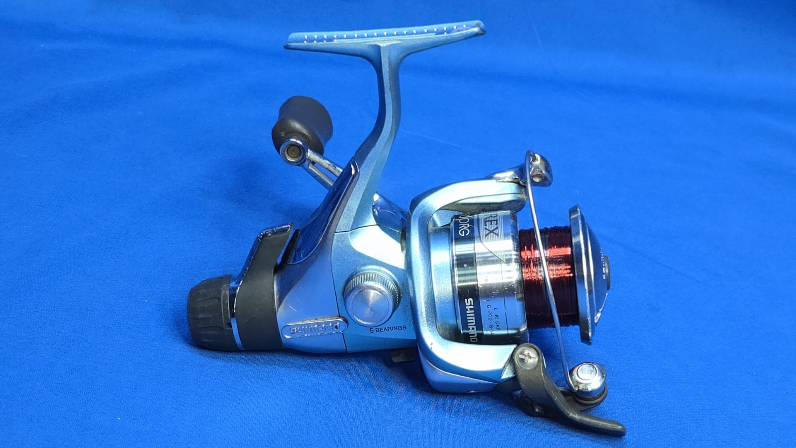 Shimano Spirex 2500RG Spinning Reel Rear Fighting Drag Fast Cast 6,8,10 # Test