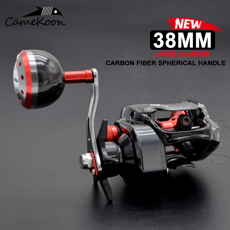 CAMEKOON 6 Colors Baitcasting Reel 7.3:1 Power Handle Saltwater Casting Fishing