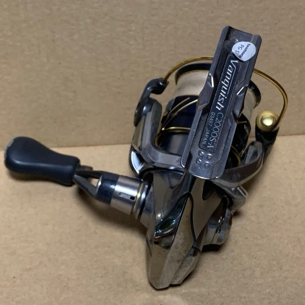 [Used] Vanquish C2000S Spinning Fishing Reel Tested Working Grinding From JAPAN