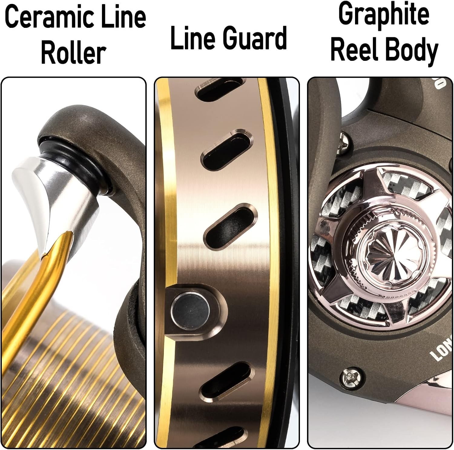 Long Shot 10000/12000 Saltwater Surf Fishing Reel