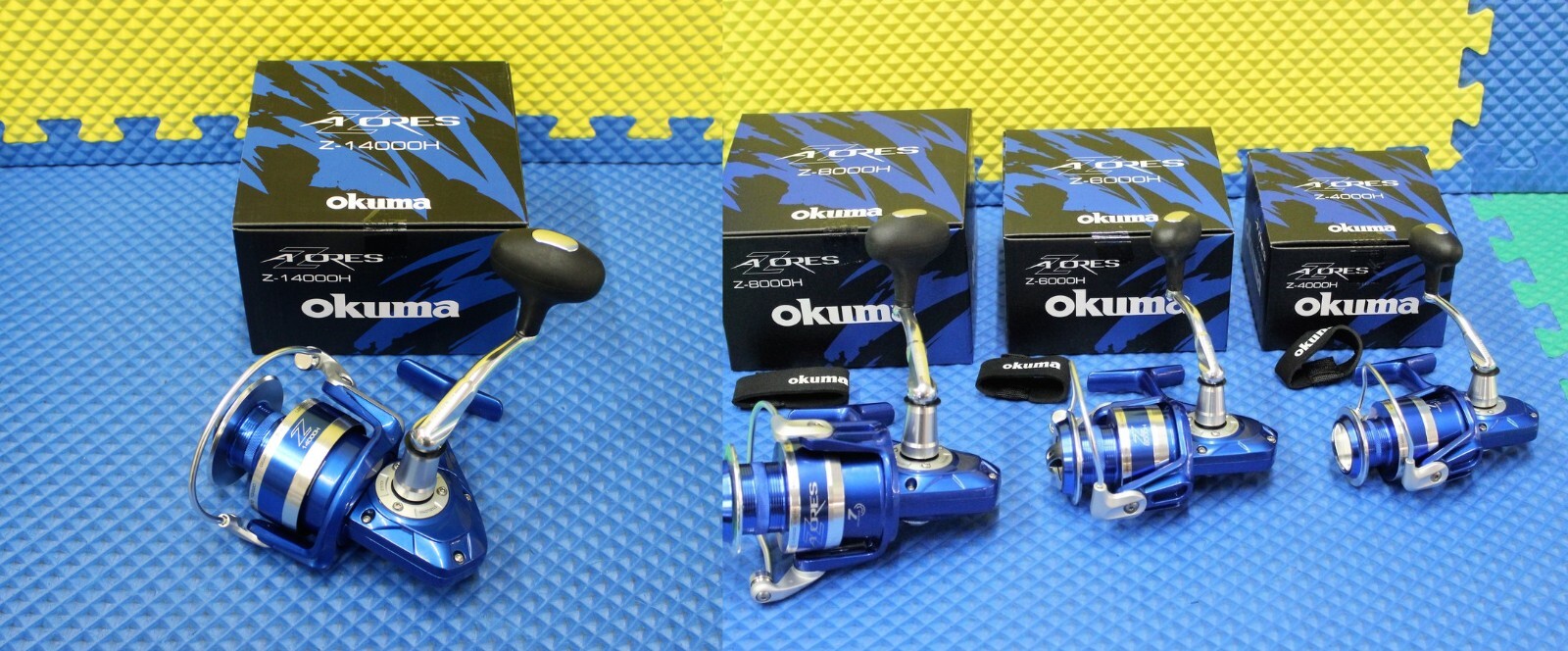 Okuma HP AZORES 7BRG Saltwater Spinning Reels CHOOSE YOUR MODEL!
