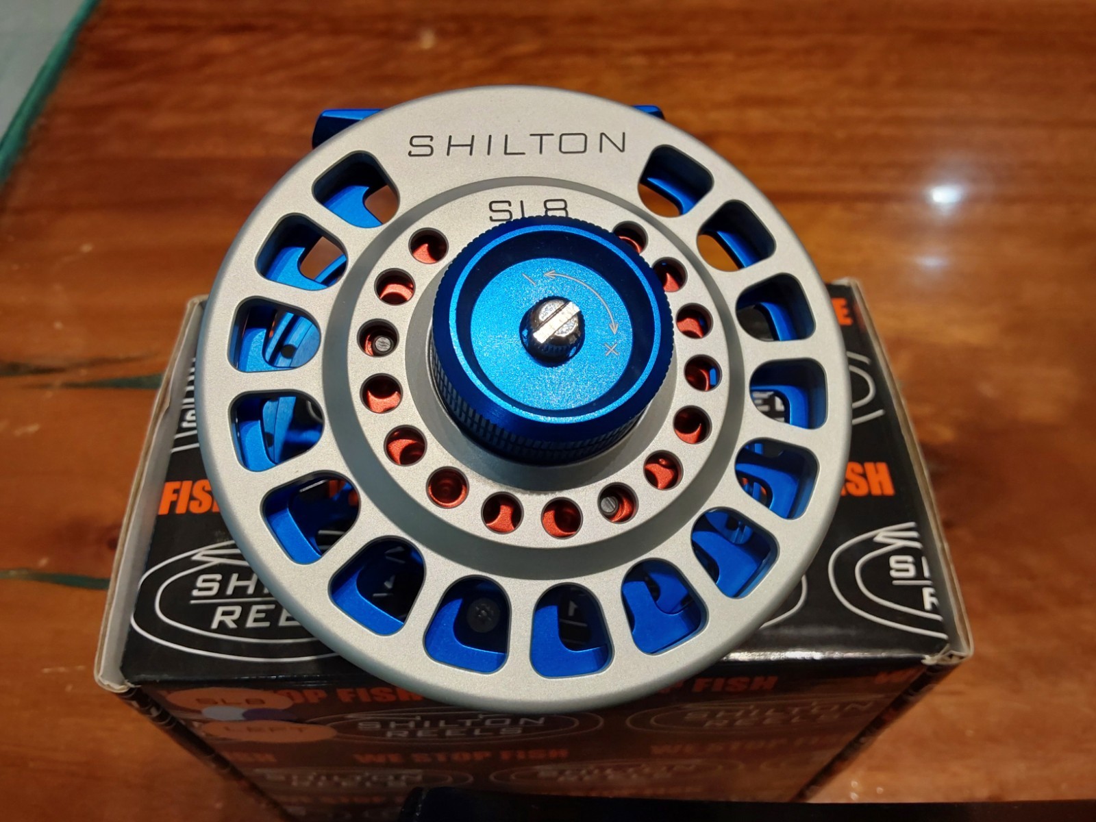 SHILTON SL 8 NEW CUSTOM COLOR FLY REEL