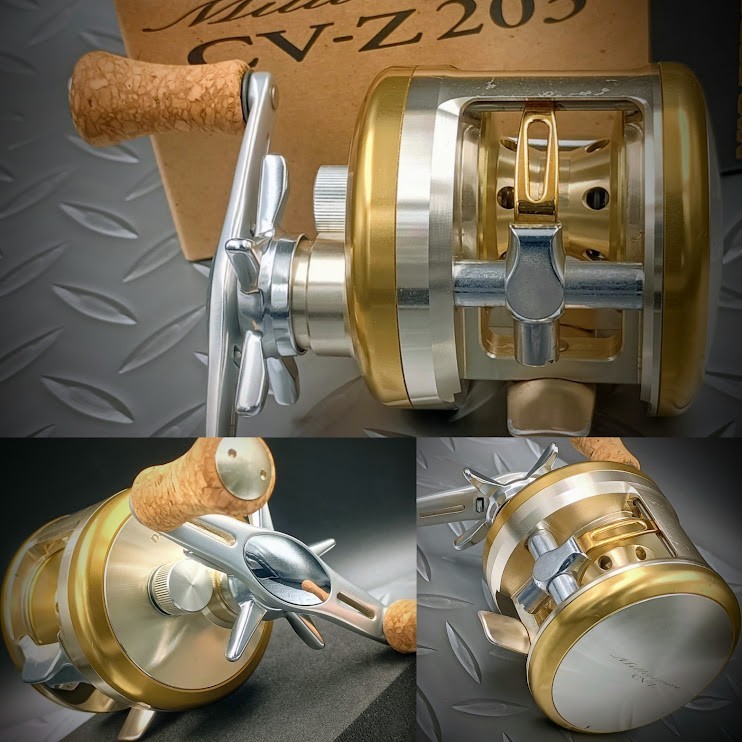 DAIWA【Millionaire CV-Z 203】R-H 5.1:1 Gear Ratio Used Baitcast Reel „Ex++“ W/Box