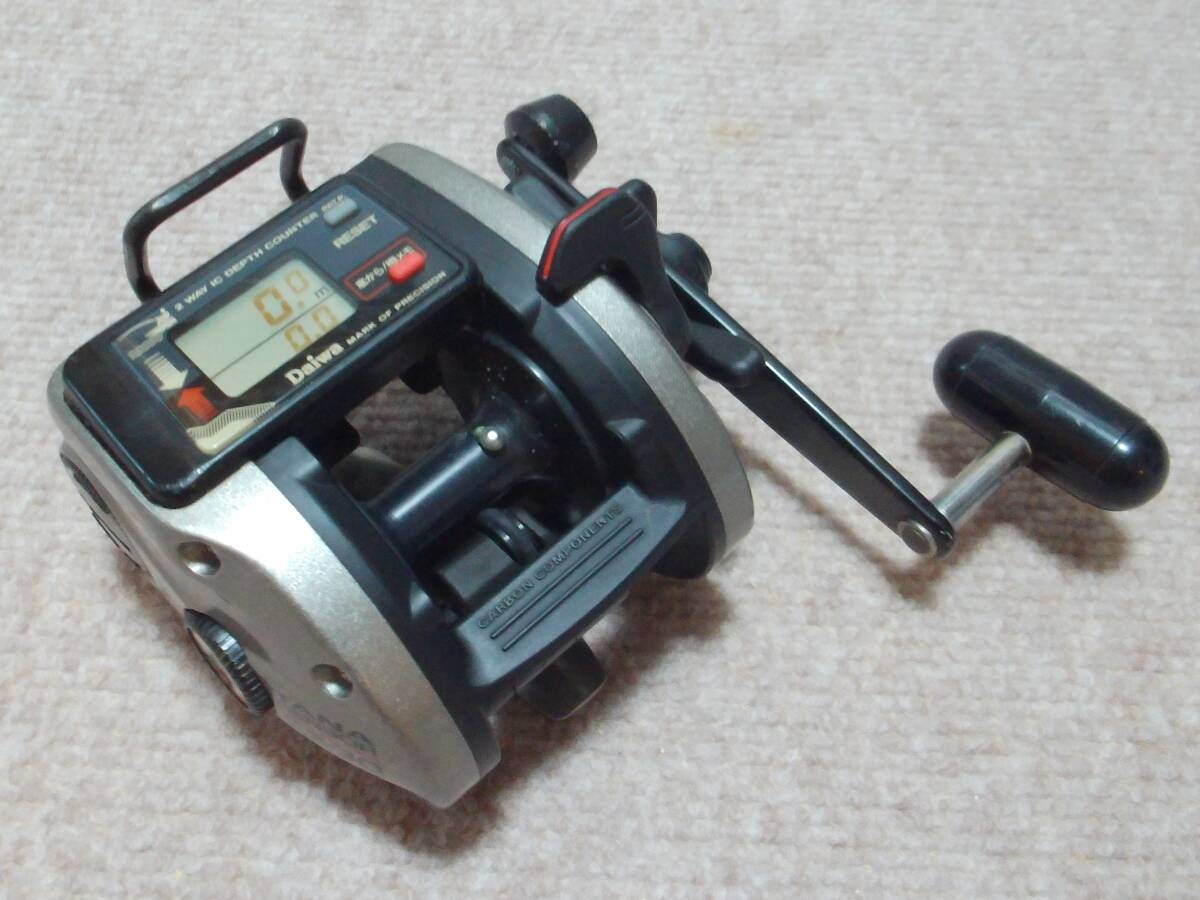 Daiwa TANASENSOR GS-30 Baitcasting Reel LCD Depth Counter 530g