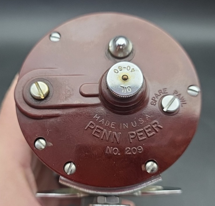 VINTAGE PENN PEER 209 TROLLING CONVENTIONAL USA FISHING REEL