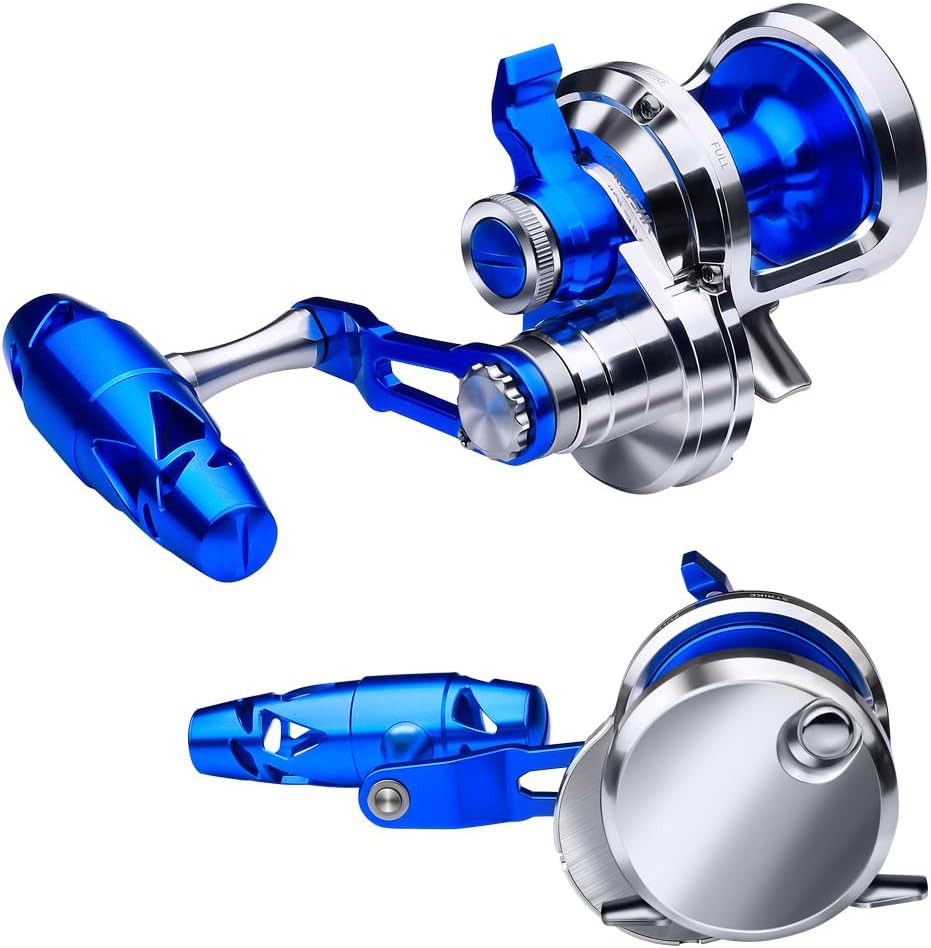 Fishing Jigging Reel Conventional Reels – Lever Drag Saltwater Heavy Duty Deep O