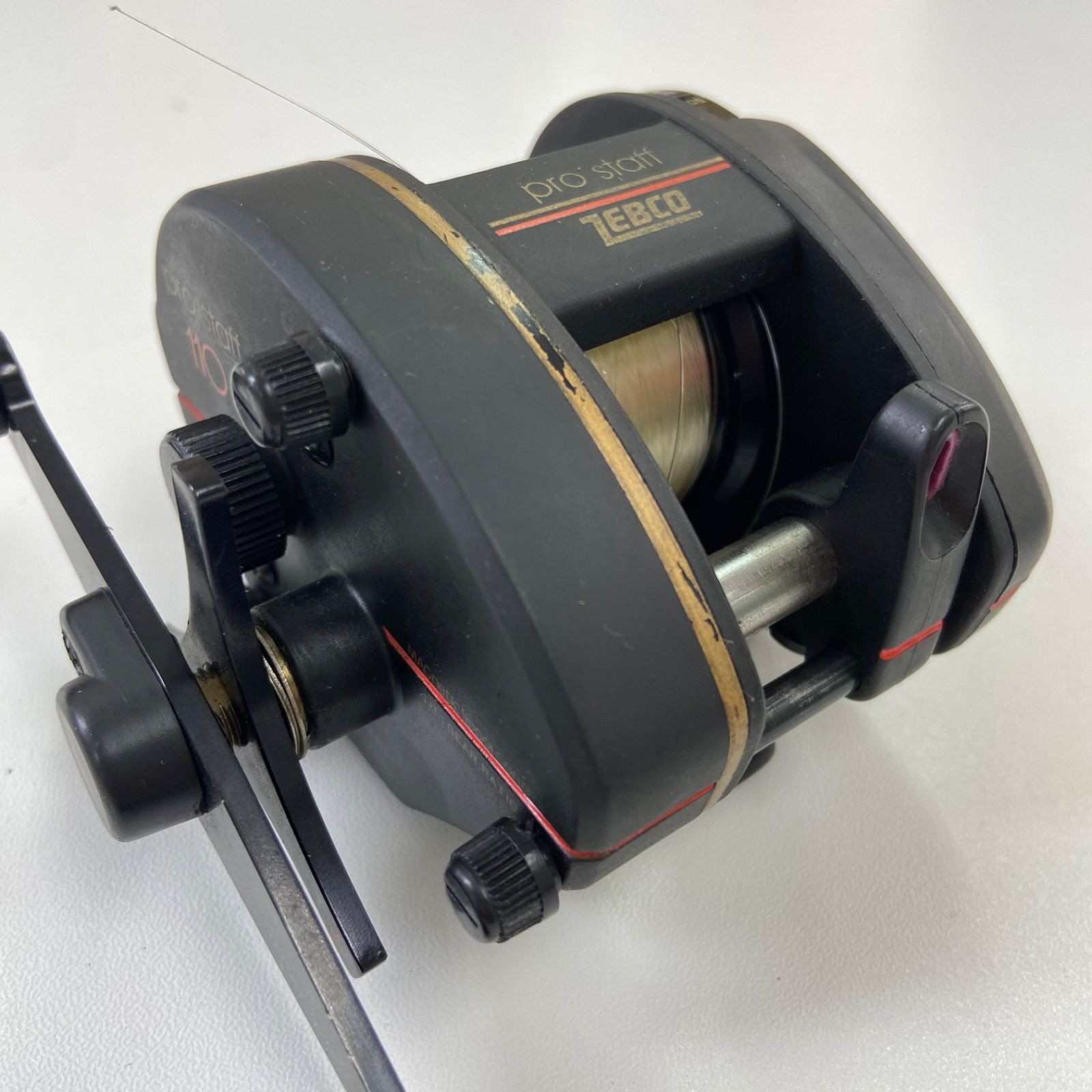 Zebco Pro Staff 110 Baitcasting Reel Used Discontinued