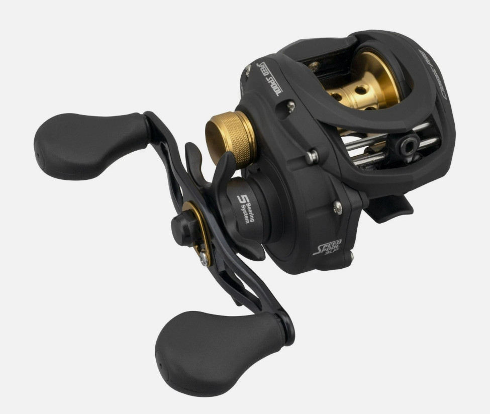Lew’s Classic Pro Baitcast Fishing Reel, RH Retrieve, 7.5:1 Gear Ratio, 4+1 Bear
