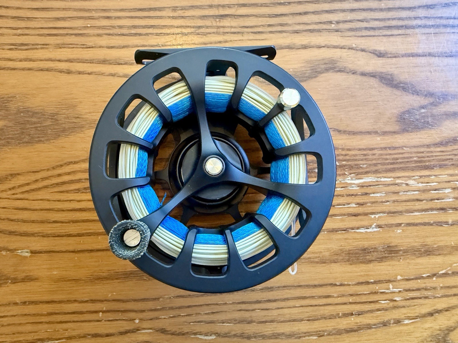 Ross Evolution FS Fly Reel, Size 5/6, Matte Black w/ SA Magnitude Trout 5wt Line