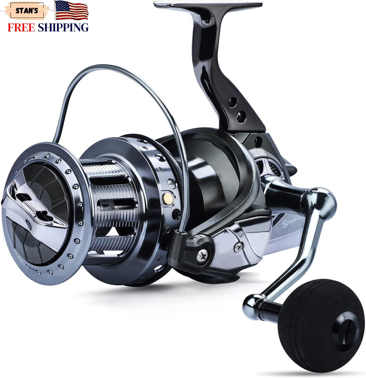 10000 Series Spinning Reels Ultra Smooth 10+1 BB for Saltwater & Freshwater NEW