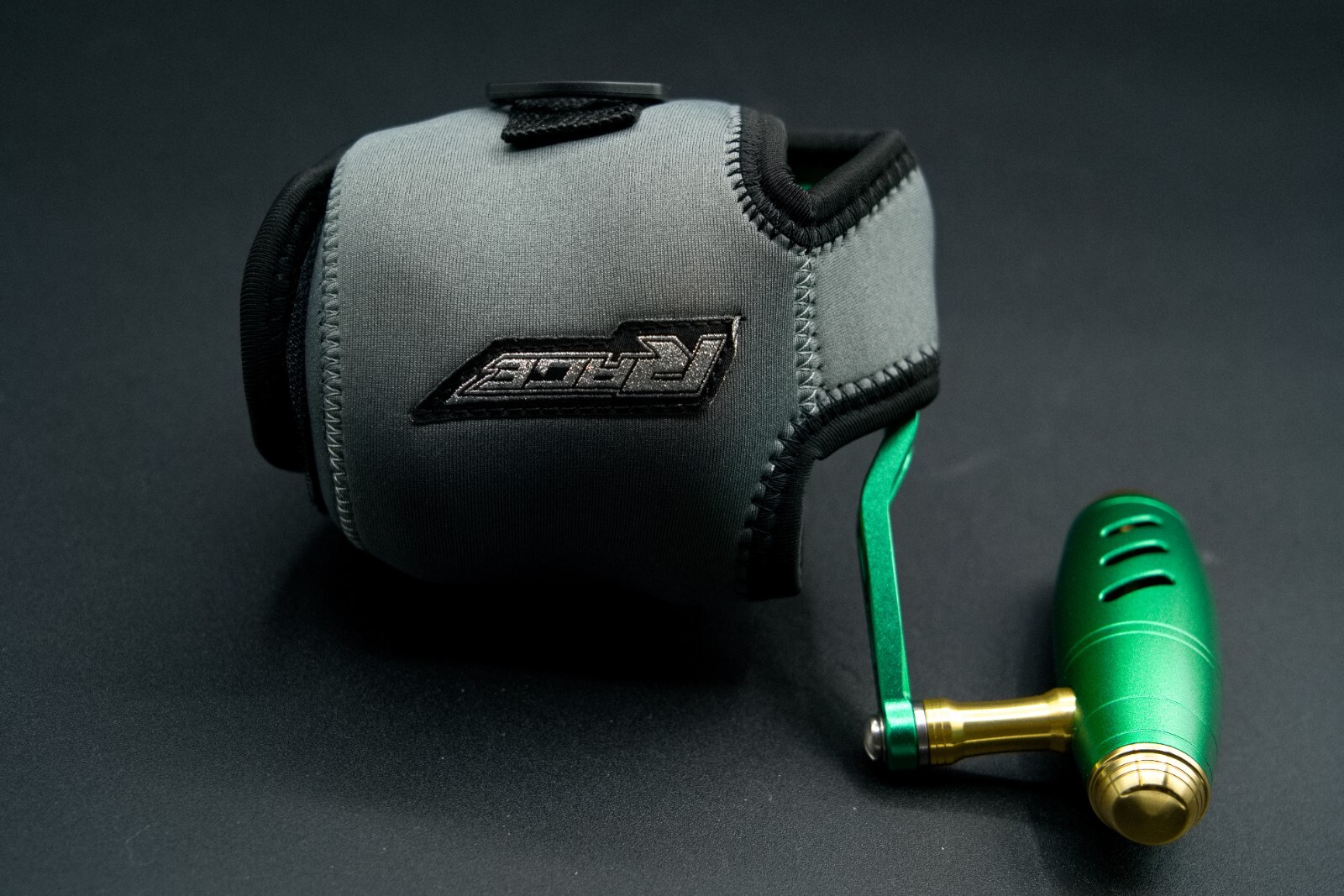 Maxel Jigging Reel Rage Pro 130 Lever Drag Conventional Reel Green/Gold