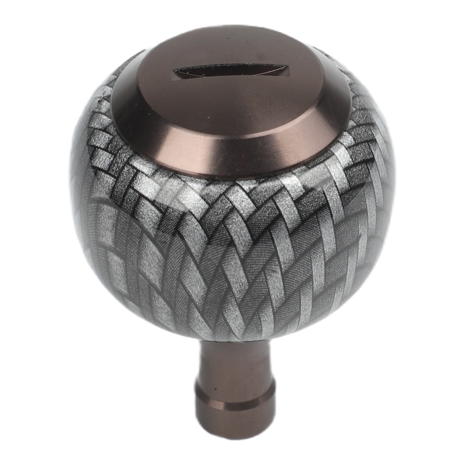 CNC Aluminum Alloy Knob with Carbon Fiber Grip for For DAIWA For FUEGO Reels