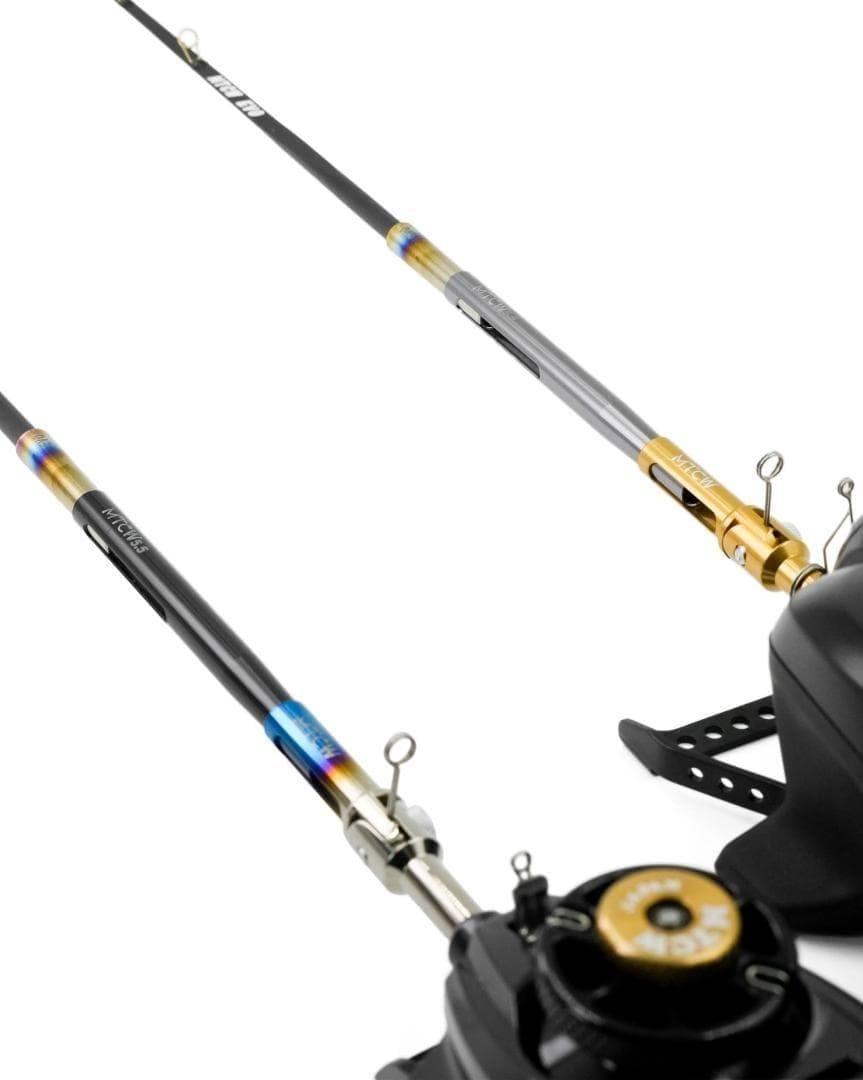 MTCW Smelt Adjustable Reel Adapter Black Duralumin for Wakasagi Reel Used